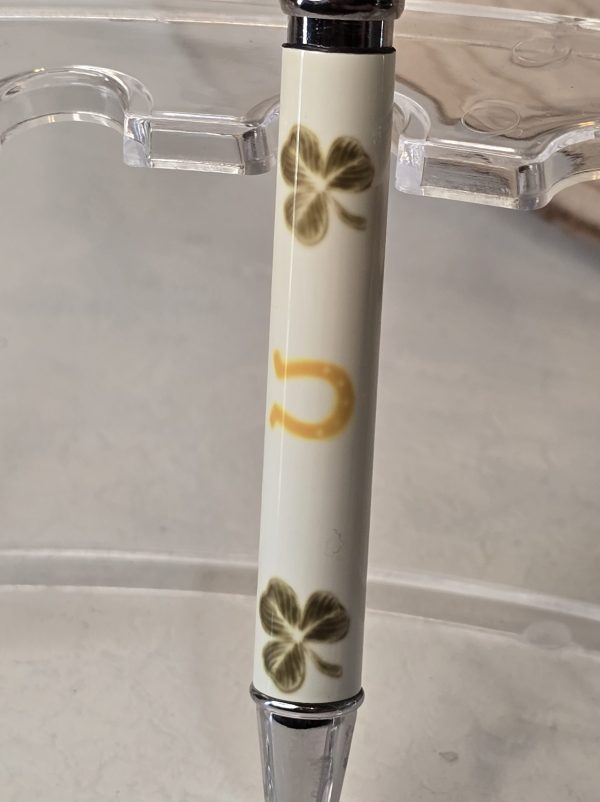 St. Patricks Day, Pot of gold Sublimation and beaded ink pens.