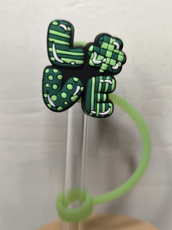 St. Patrick's Day 16 Oz frosted tumbler, Let's get lucked up. UV DTF