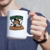 Master Baiter Funny Fishing Fathers Day 15 Oz Coffee Mug Ceramic Tea Cup UV Transfer Gift for Dad Fisherman Angler